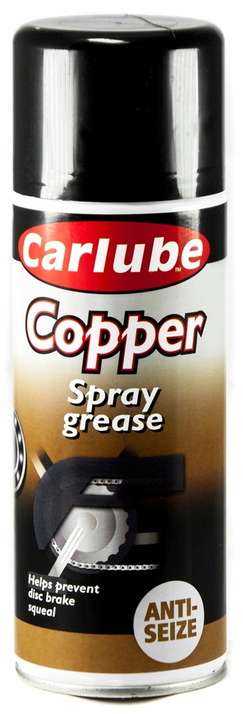 Smar miedziany do 1100C CARLUBE Copper spray 400ml