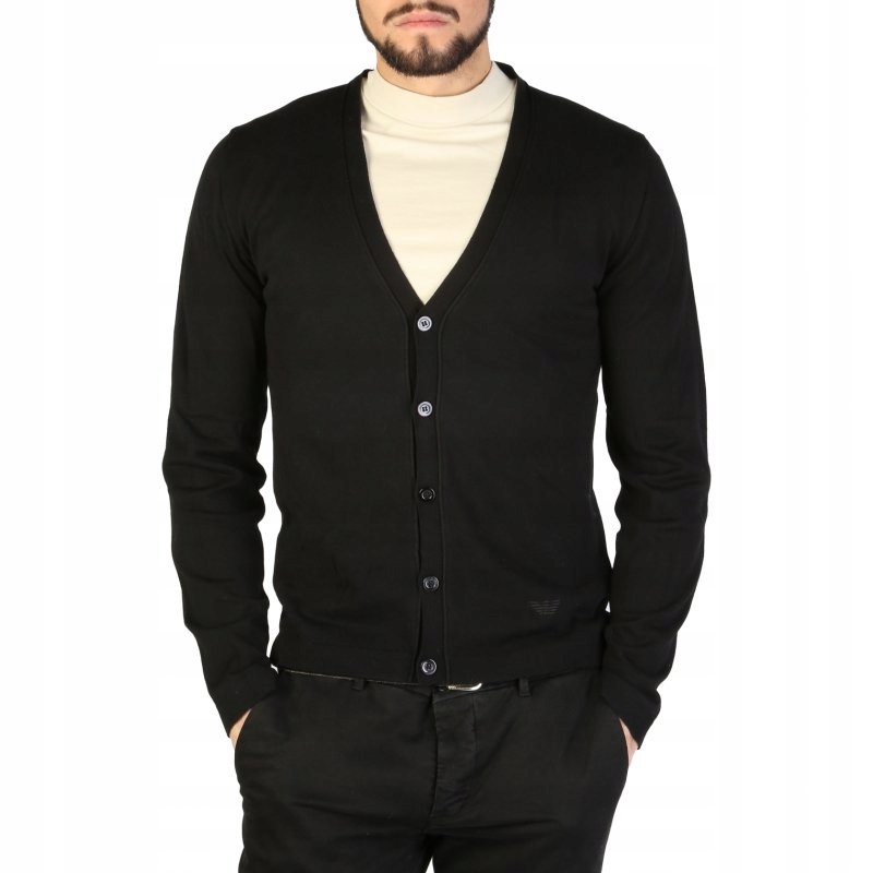 Emporio Armani 01E22M_0102M sweter męski black 56