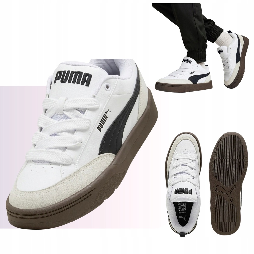 Buty sportowe Puma wygodne sneakersy unisex z zamszowymi detalami 42