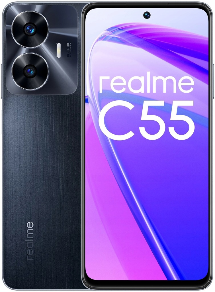 Smartfon Realme C55 6 GB / 128 GB 4G (LTE) 33W Czarny