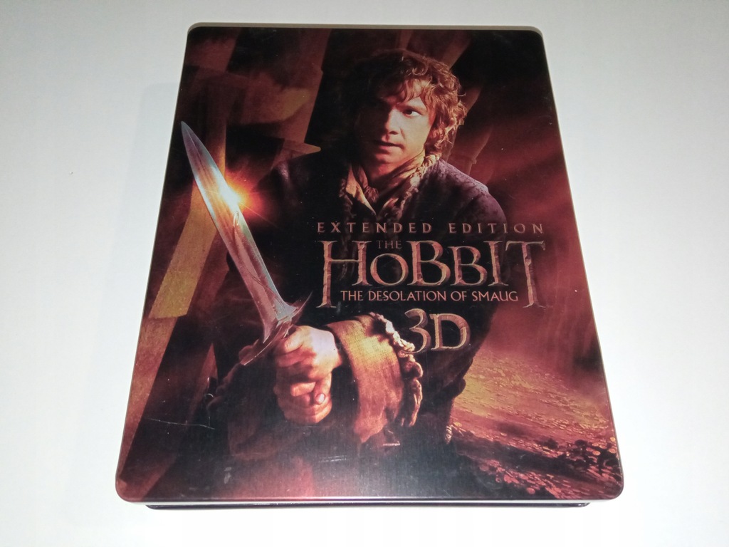 hobbit - pustkowie smauga 2d + 3d steelbook ed. rozszerzona bez PL