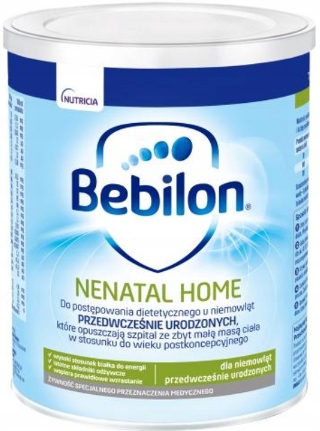 Bebilon Nenatal Home 0+ Dla Wcześniaków 400g