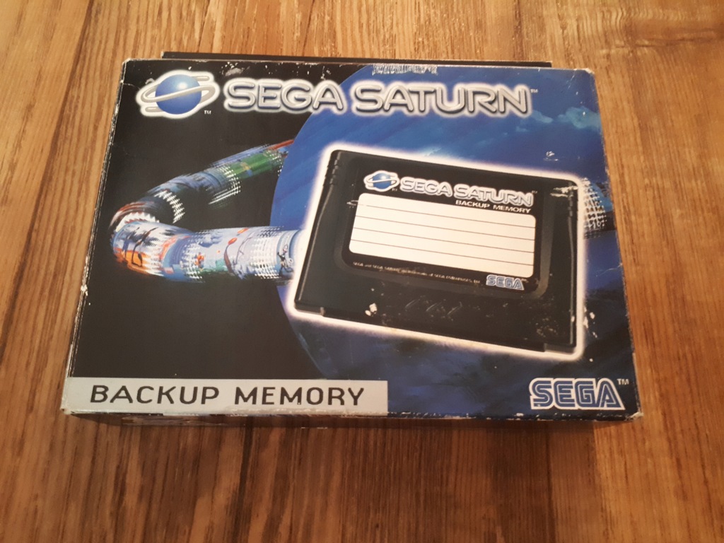 ORYGINALNA KARTA PAMIĘCI BLACKUP BOX SEGA SATURN