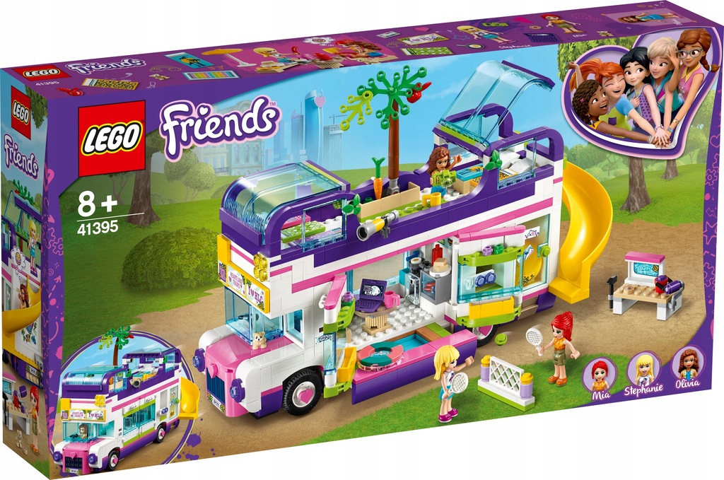 Купить Автобус дружбы LEGO FRIENDS 41395: отзывы, фото, характеристики в интерне-магазине Aredi.ru