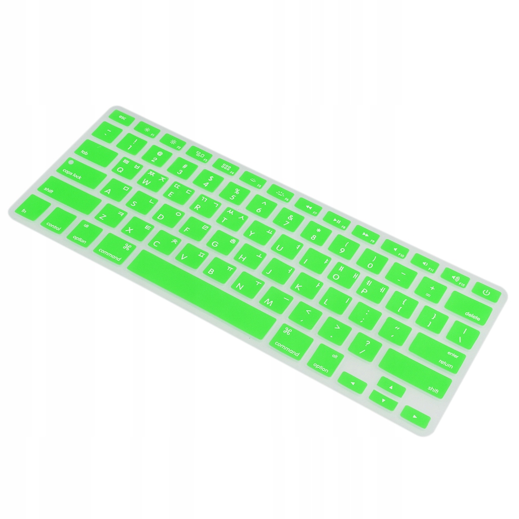 1 kawałek ochraniacza klawiatury - Zielony