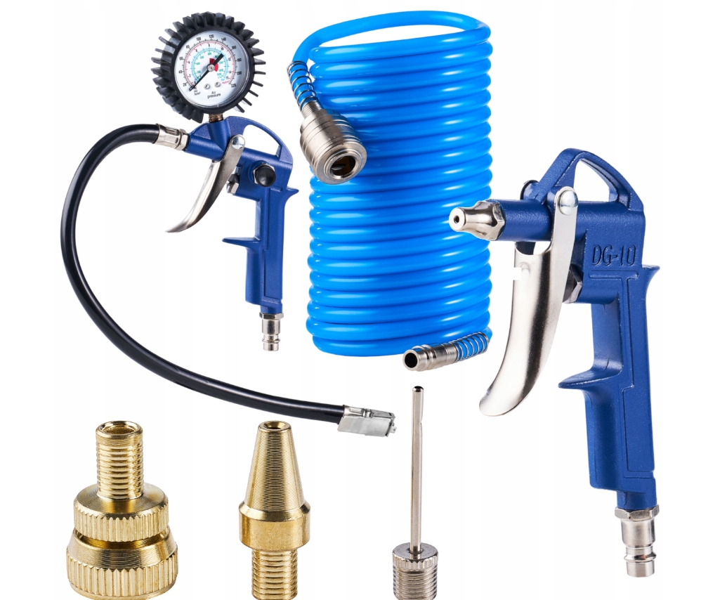 ZESTAW PNEUMATYCZNY KRAFT&DELE 6W1 NARZĘDZI PNEUMATYCZNYCH DO KOMPRESORA SP