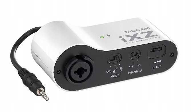 TASCAM IXZ INTERFEJS AUDIO DO IPHONA GITAROWY