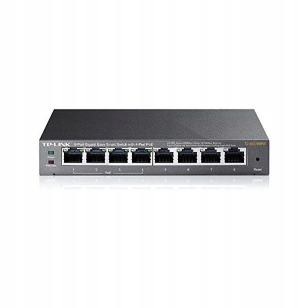 Centralka Switch na biurko TP-Link TL-SG108PE P
