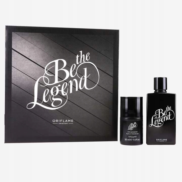 Zestaw prezentowy Be The Legend w pudełku woda + dezodorant
