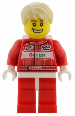 Figurka LEGO Collectible - col040 Kierowca Rajdowy