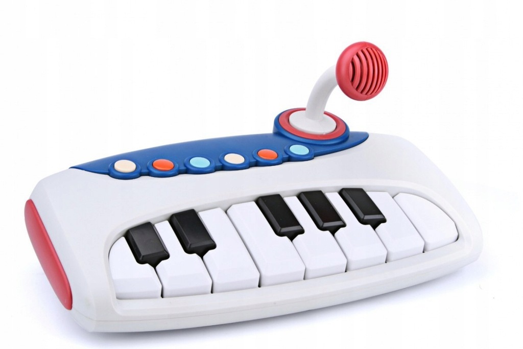 Interaktywny keyboard z mikrofonem dla dzieci 18m+ Zabawka muzyczna Pianink