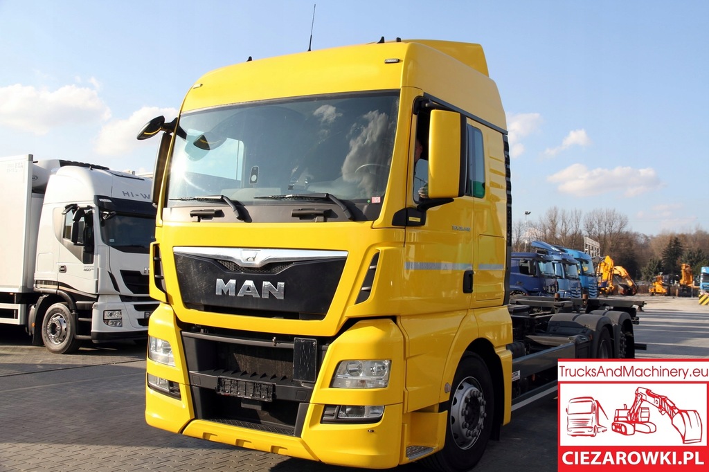 MAN TGX 26.440 / e6 / 6x2 / Rama BDF 6,8m / 3 osie