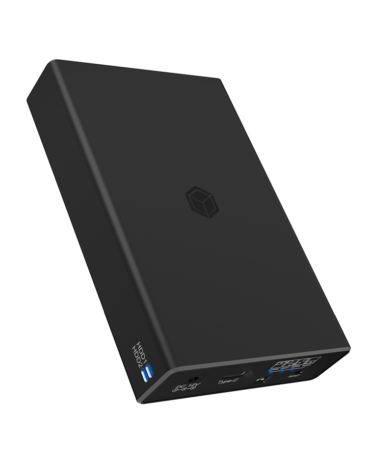 Obudowa IB-RD2253-C31 zew. Raid dla 2,5 SATA HDD na USB 3.2 Gen 2, RAID