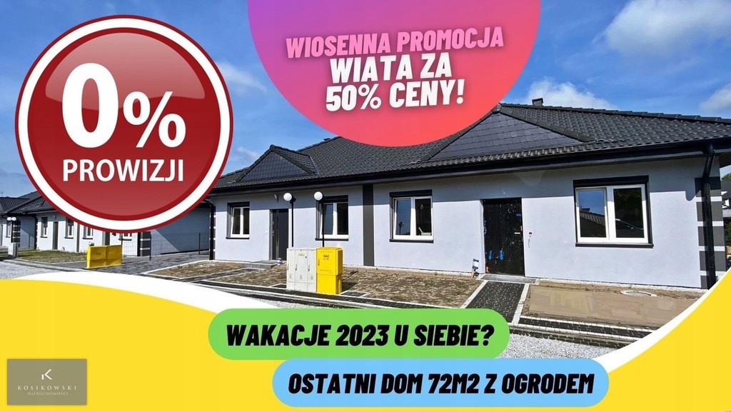 Dom, Namysłów, Namysłów (gm.), 72 m²