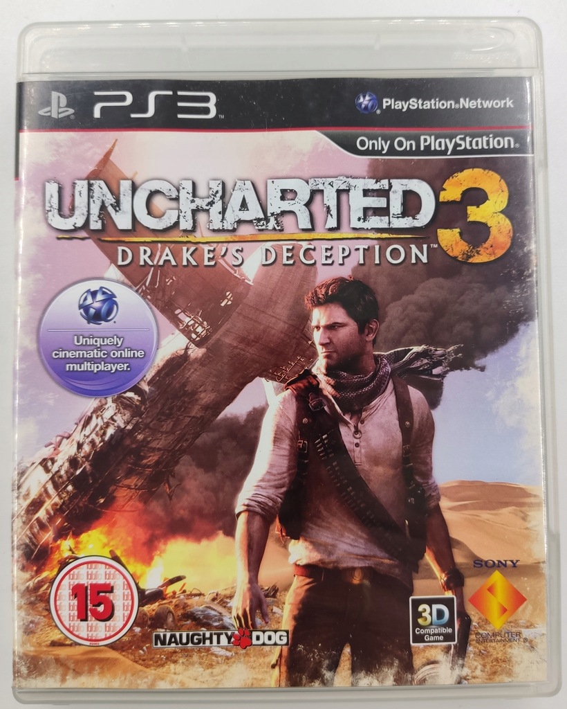 UNCHARTED 3 DRAKES DECEPTION IDEALNA PS3