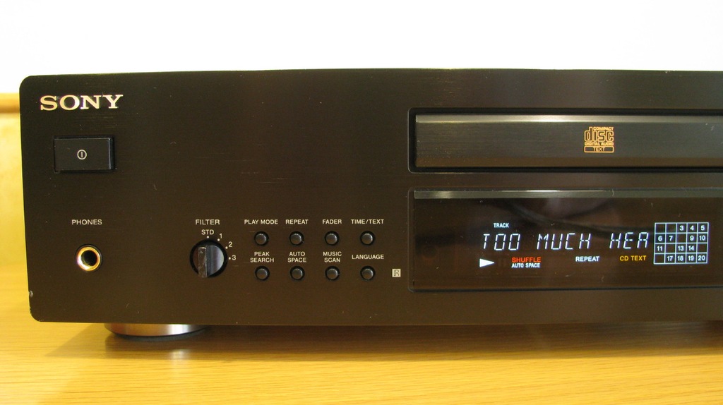 ODTWARZACZ CD SONY CDP-XB720 QS 1998 OKAZJA! - 7270465280