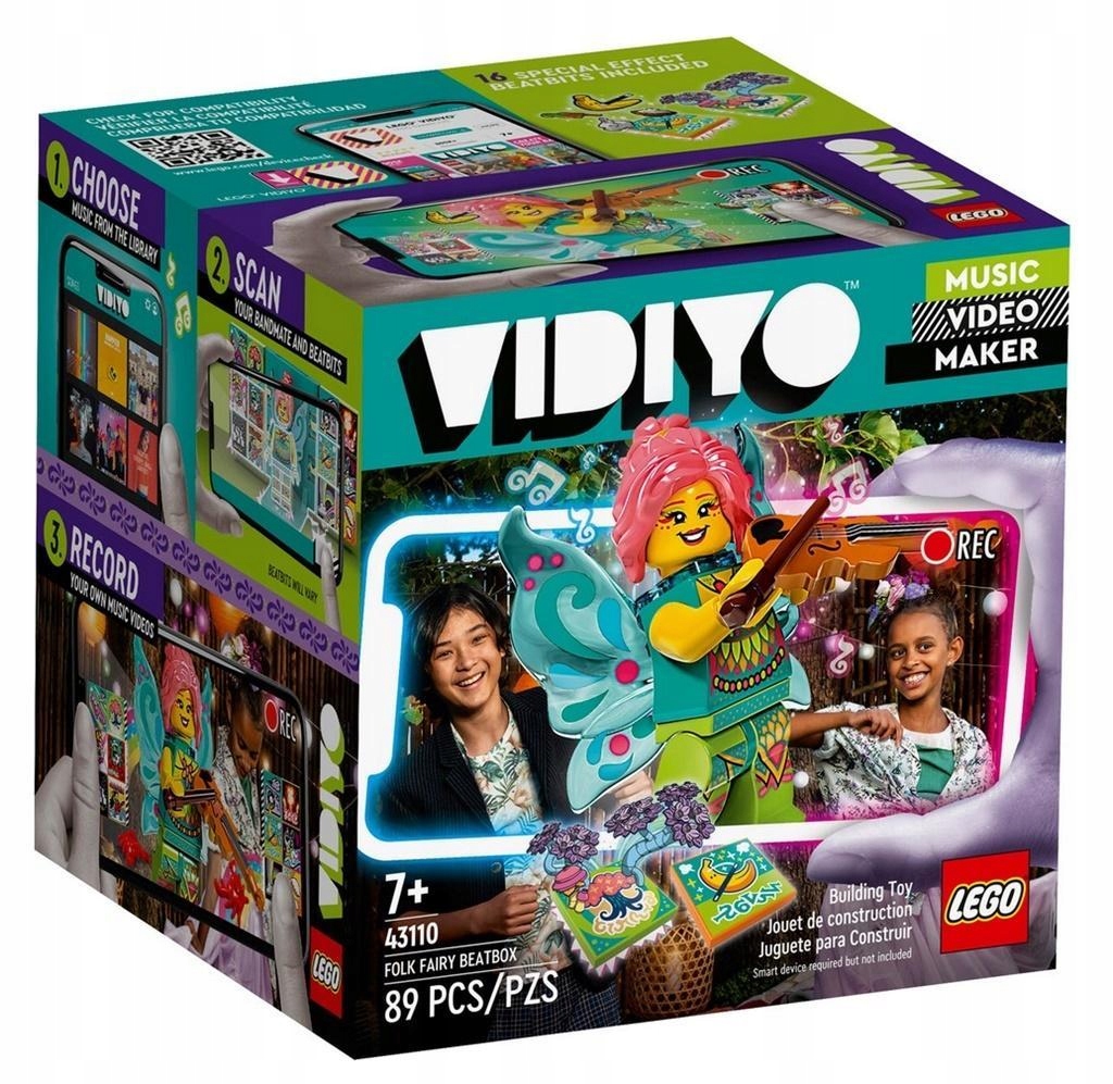 LEGO VIDIYO 43110 FOLK FAIRY BEATBOX, LEGO