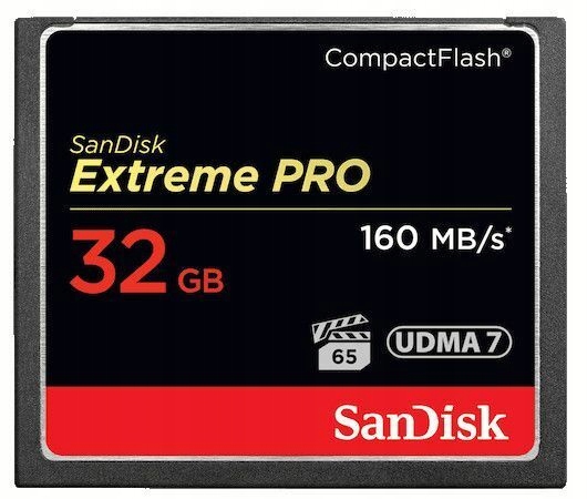 Купить Компактная флэш-карта SANDISK Extreme PRO 32 ГБ: отзывы, фото, характеристики в интерне-магазине Aredi.ru