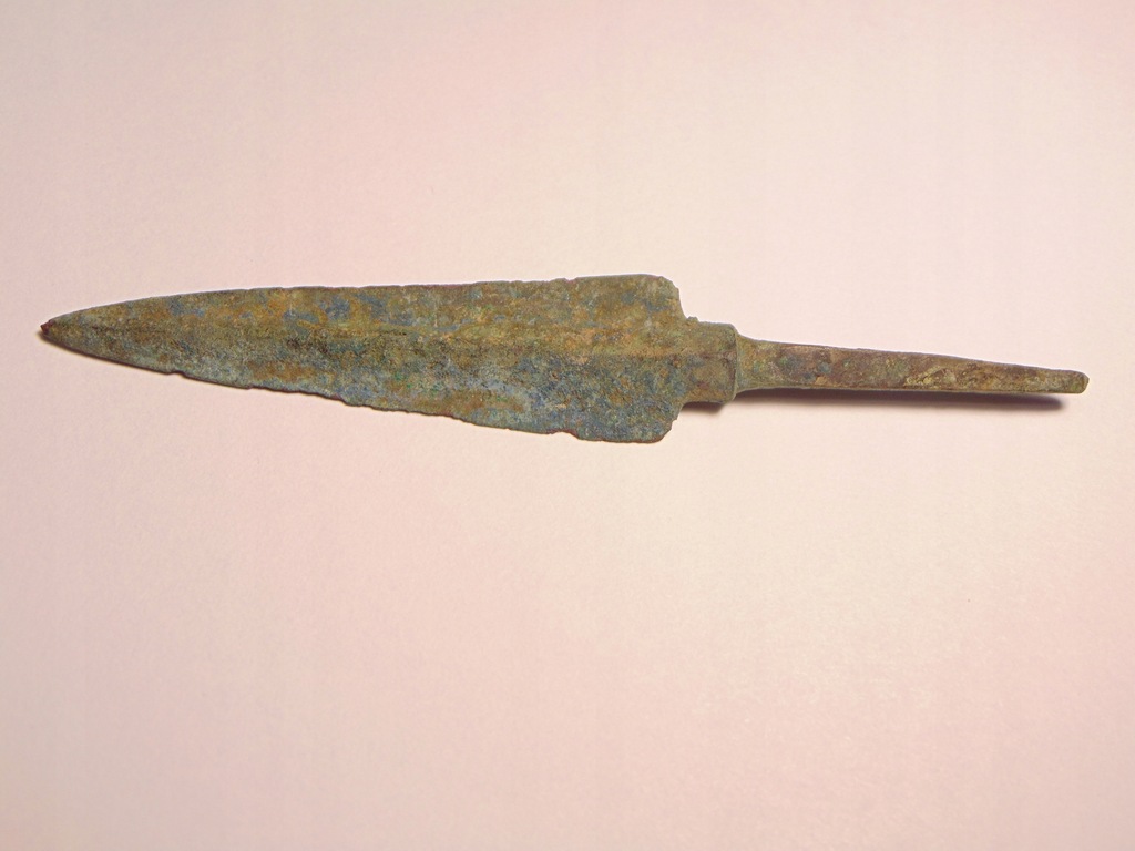 Epoka Kamienia Brązu I żelaza Na Osi Czasu EPOKA BRĄZU / EPOKA ŻELAZA Grot ~1200-800BC F0088 - 8216109675