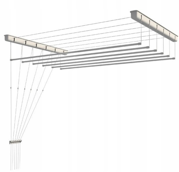 Suszarka sufitowa ubraniowa pranie 6/100cm