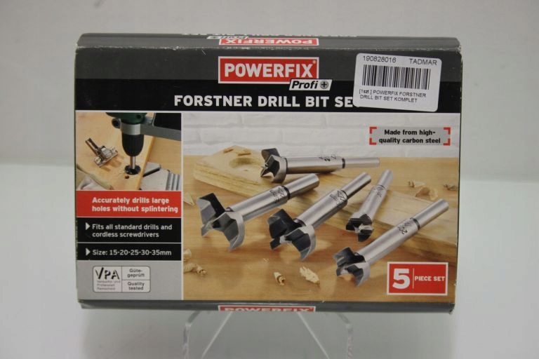 POWERFIX FORSTNER DRILL BIT SET KOMPLET 8476401198 oficjalne