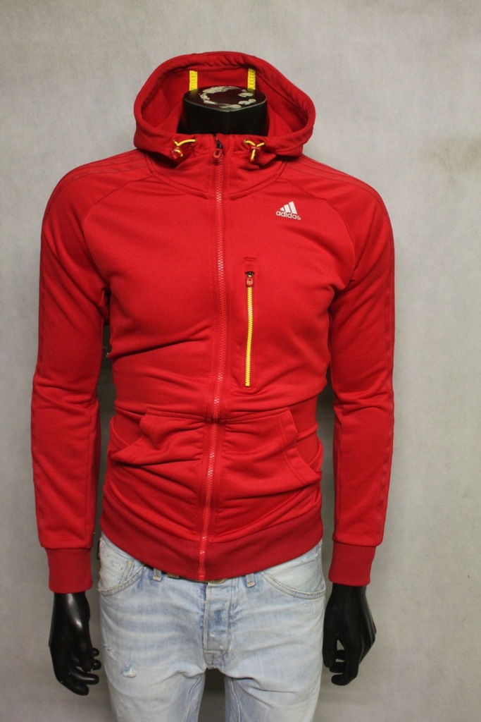 ADIDAS SUPER BLUZA MESKA ZIP KAPTUR