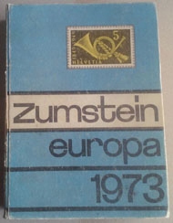 KATALOG - ZUMSTEIN - EUROPA 1973