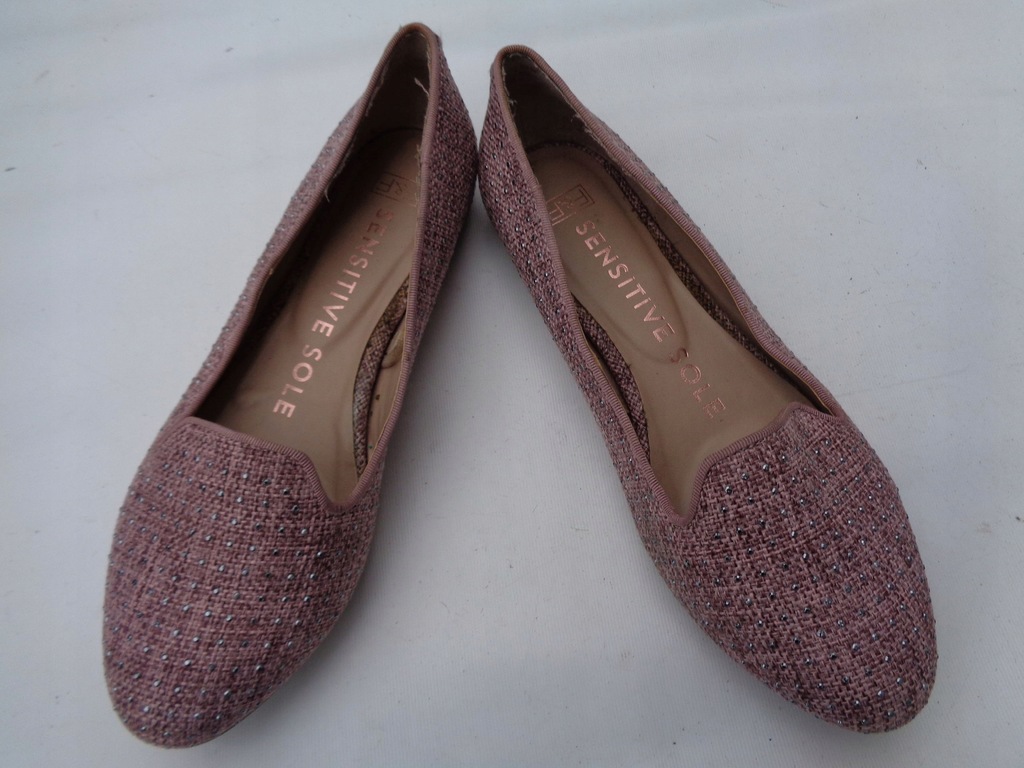 F&F BUTY 37 LOAFERSY baleriny BALERINKI