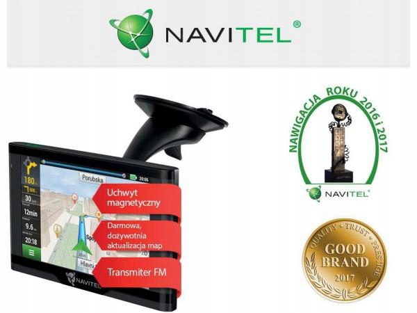 Nawigacja NAVITEL E500 Magnetic Lifetime