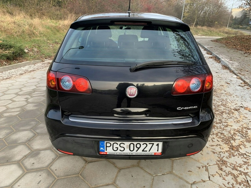 Fiat Croma 1,9 JTD Klima Czarna Zarejestrowany