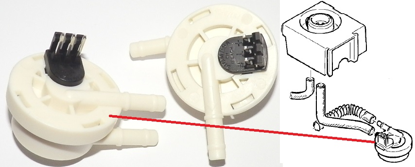 Czujnik przepływu wody ekspres Nivona NICR CafeRomatica Melitta Caffeo Neff