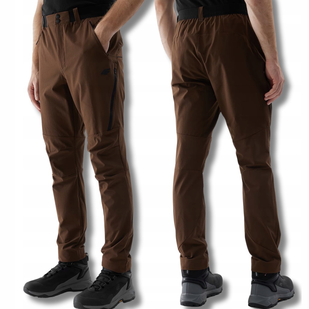 MĘSKIE SPODNIE TREKKINGOWE 4F SZYBKOSCHNĄCE 2WAY STRETCH XL