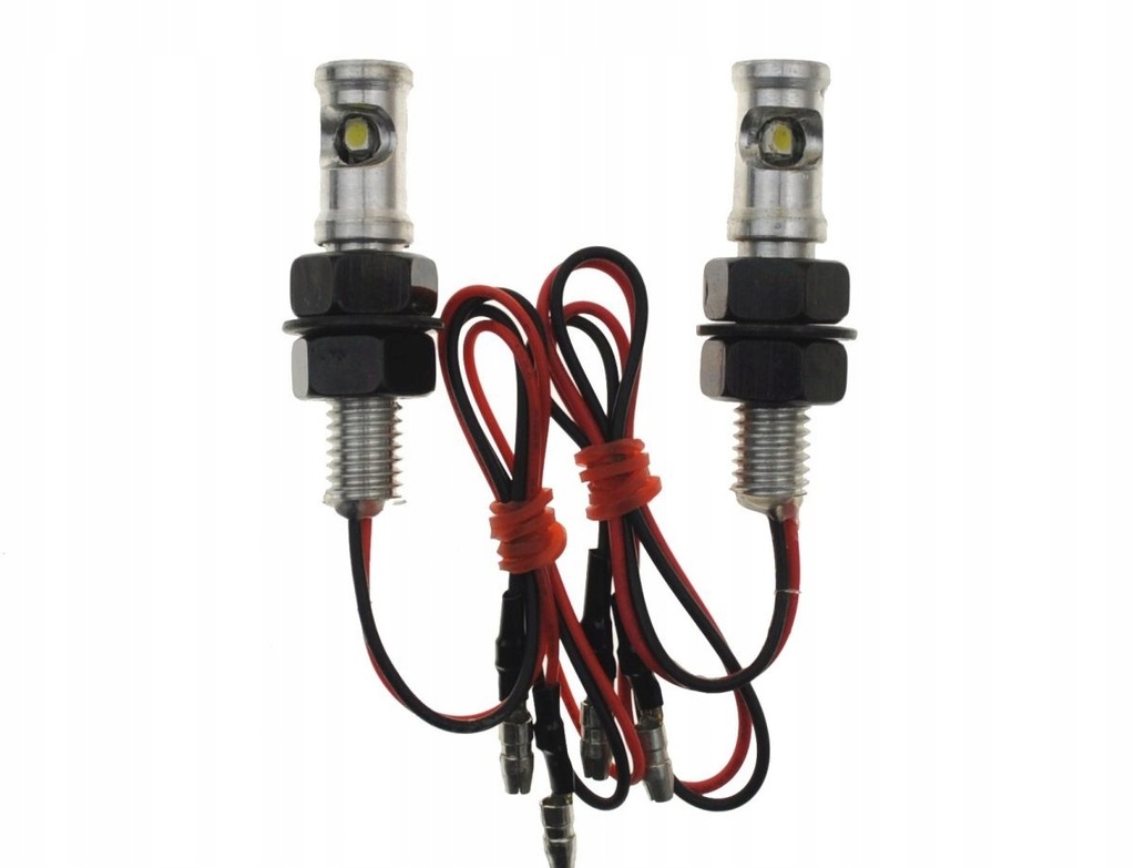 PODŚWIETLENIE TABLICY REJ CHROMOWANE