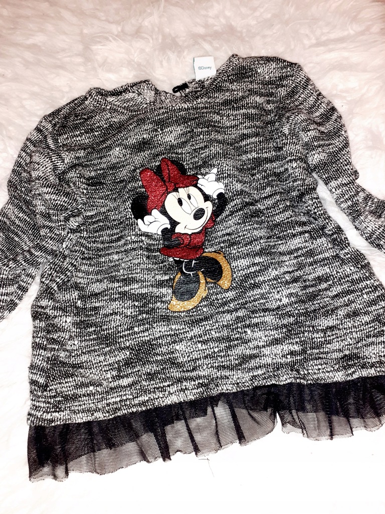 Sweterek Disney myszka minie 98 cm