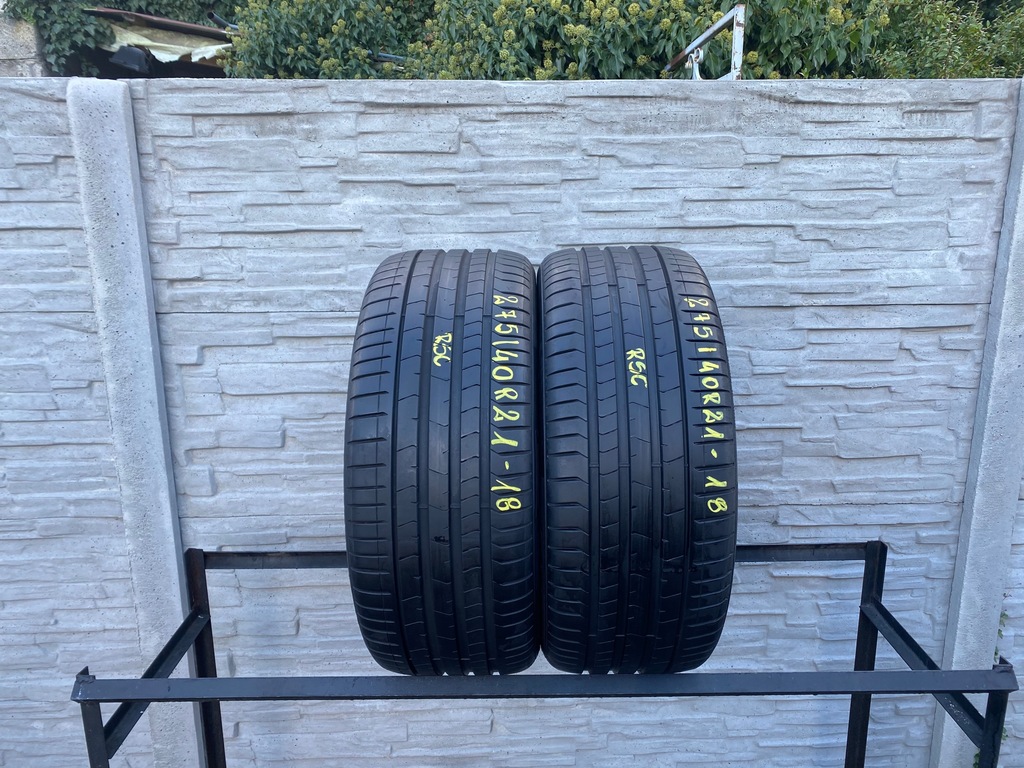 275/40/21 107Y PIRELLI P ZERO TM * RSC 2018R