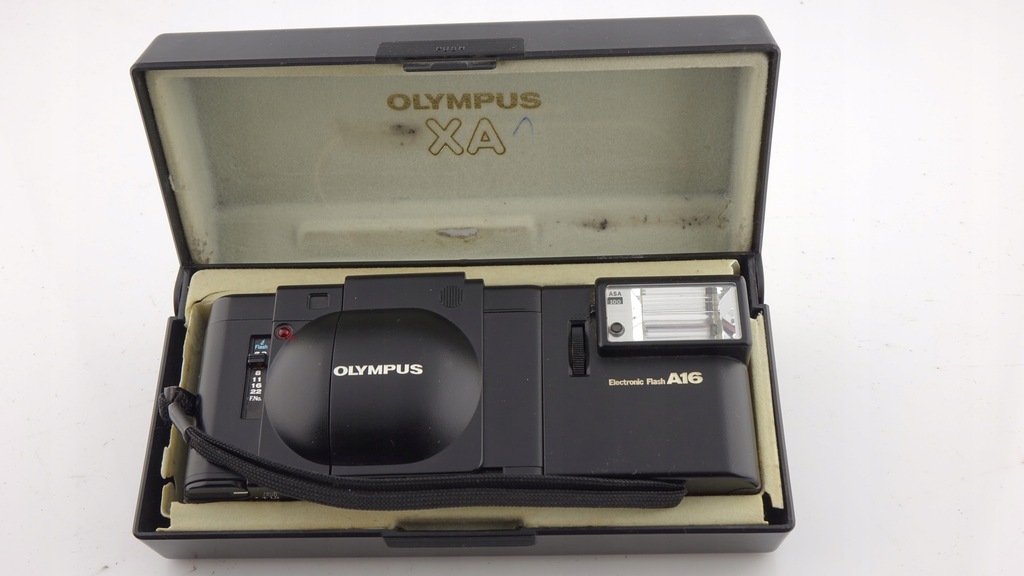 オリンパスXA と フラッシュA16 セット オリンパスXAelectronic
