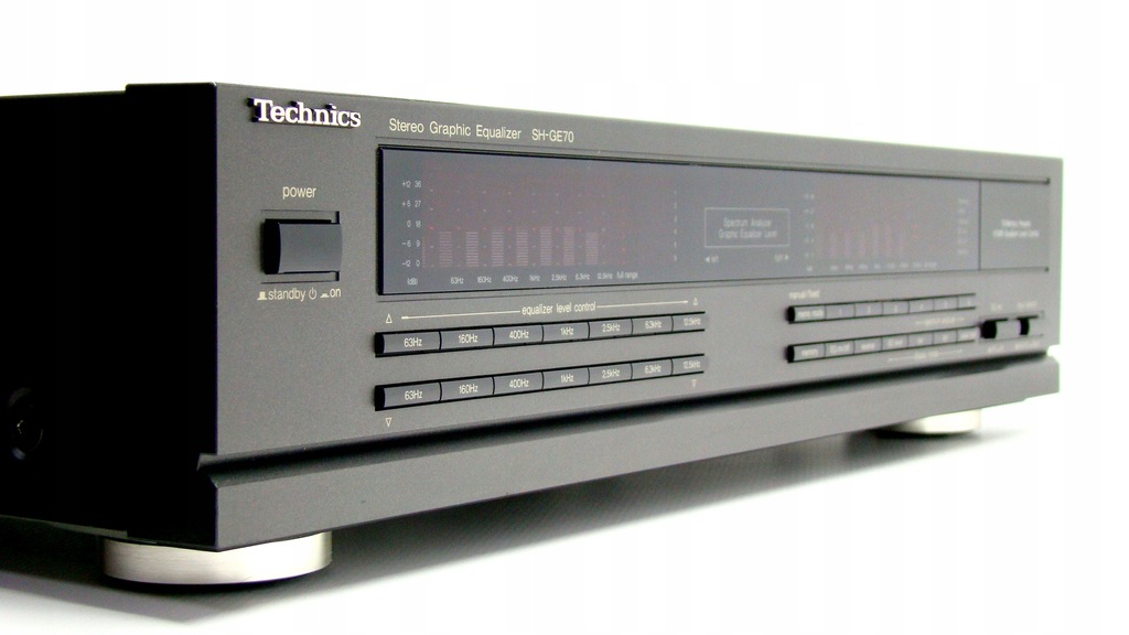W super stanie - cyfrowy korektor graficzny TECHNICS SH-GE70 - Japan