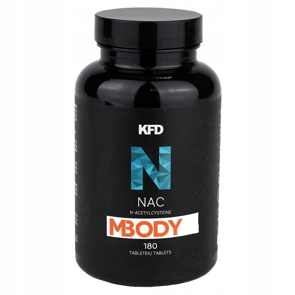 KFD NAC 180 tabletek N-ACETYLOCYSTEINA