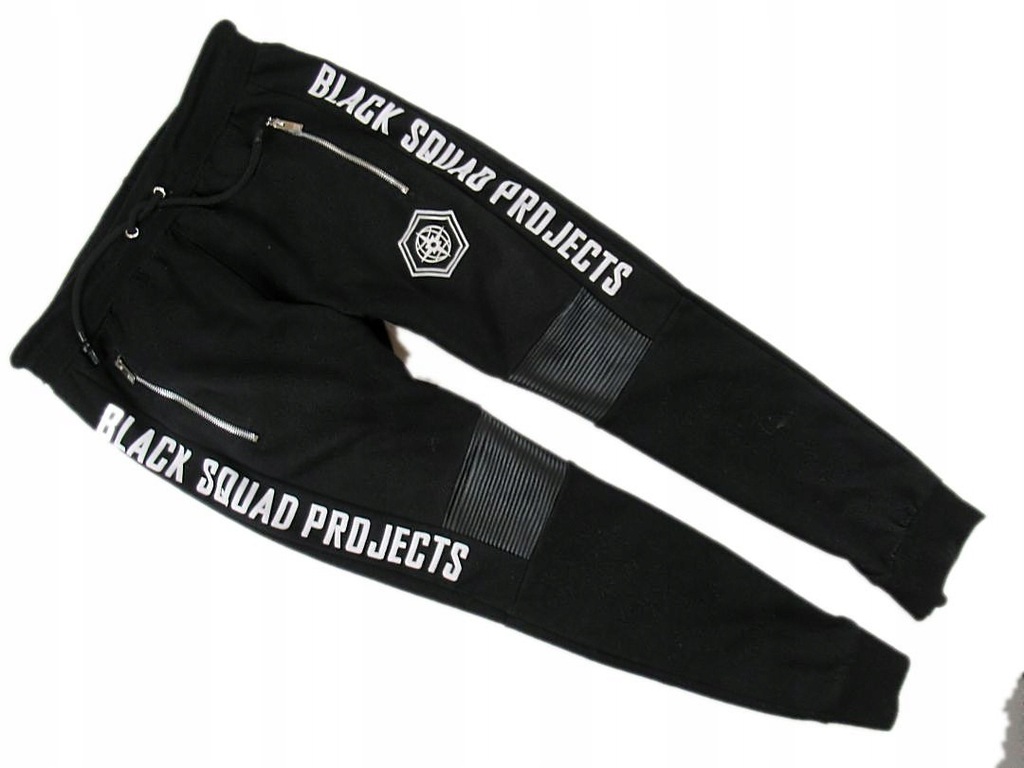 BLACK SQUAD __ PROJECT SPODNIE DRESOWE DRESY ___ L