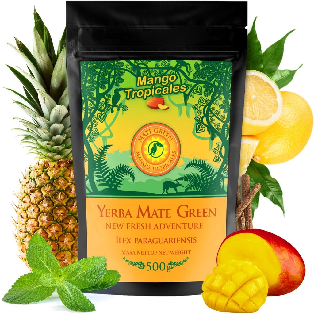 Yerba Mate Green Mango Tropicales 500g