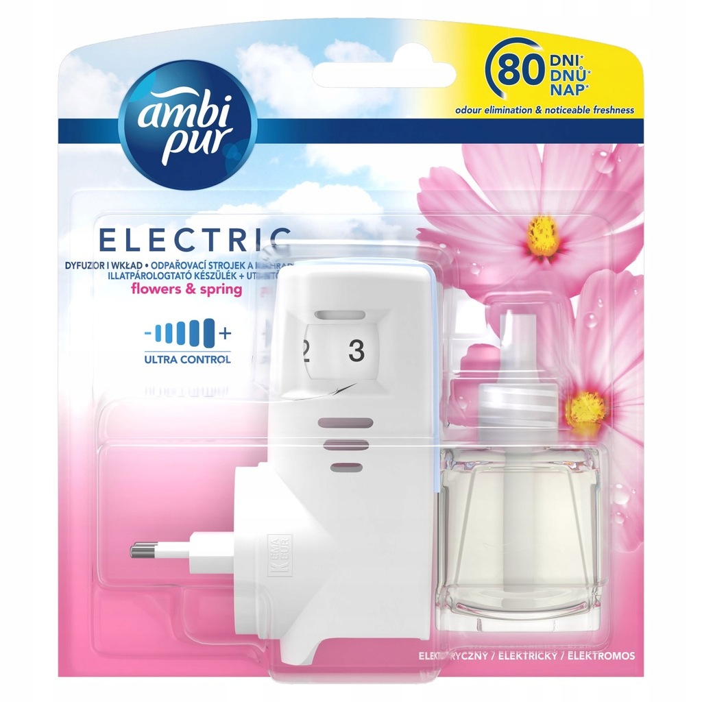 Ambi Pur Flowers & Spring Zestaw startowy 20ml