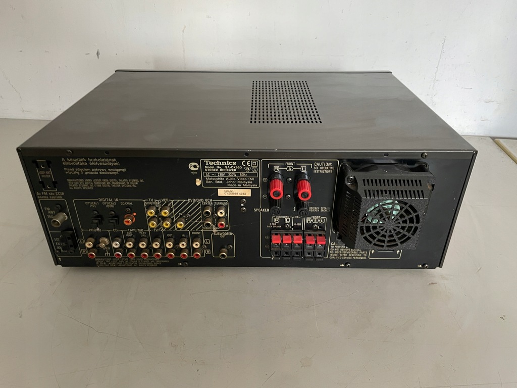 Amplituner Technics SA-DX950 5.1 czarny