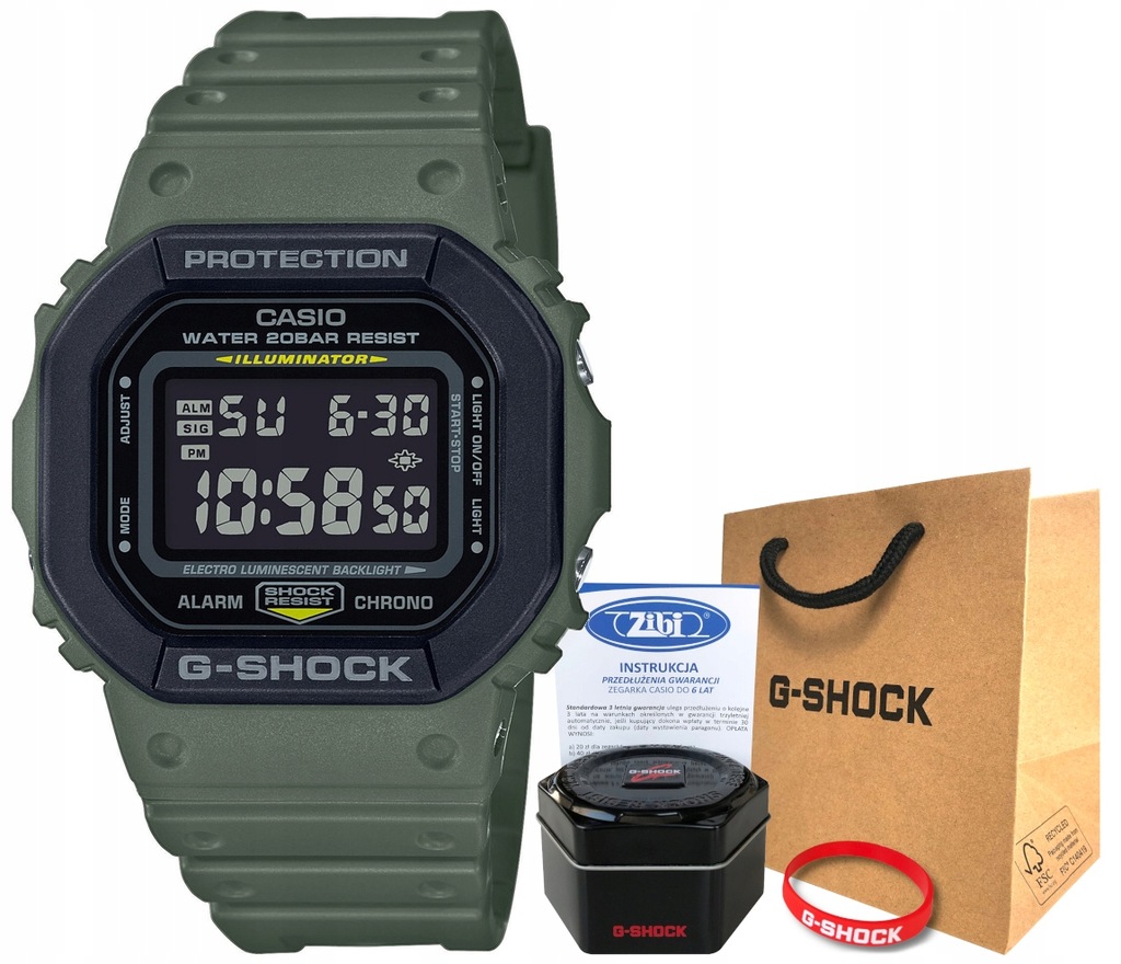 Zegarek dla chłopca Casio G-SHOCK DW-5610SU-3ER