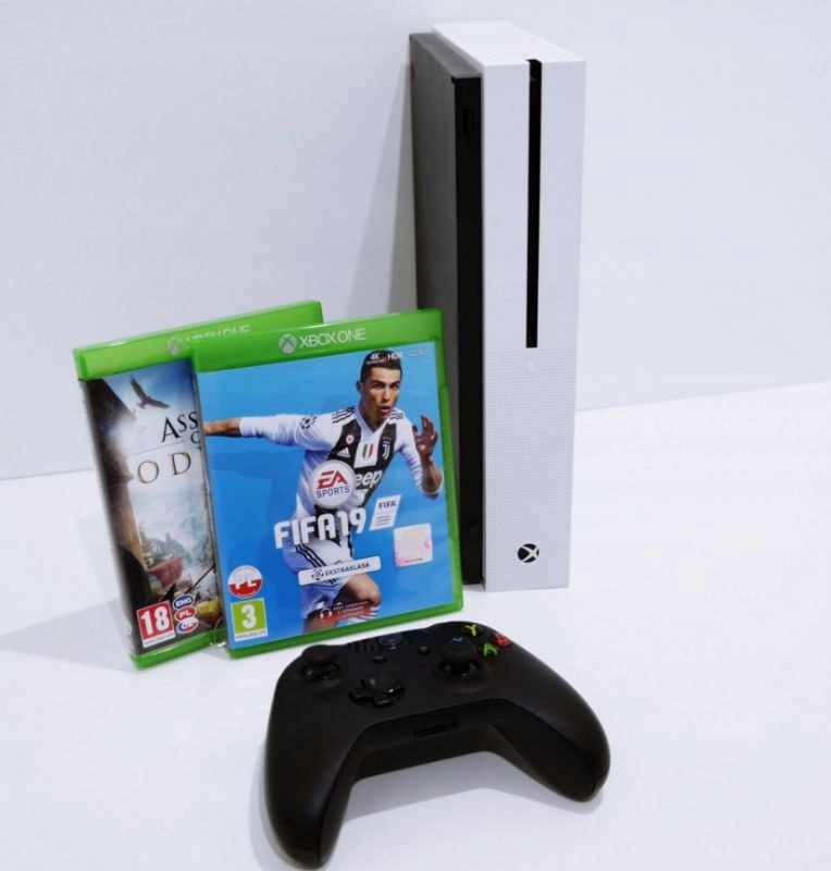 XBOX ONE S 500GB PAD FIFA19 ASSASINS CREED