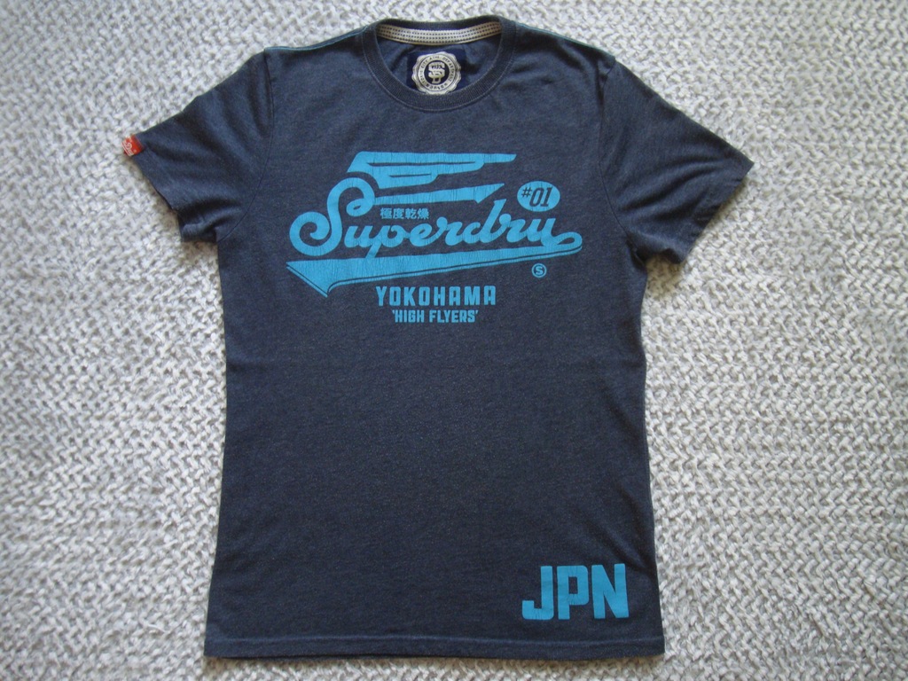 Superdry T-shirt męski M styl Vintage,