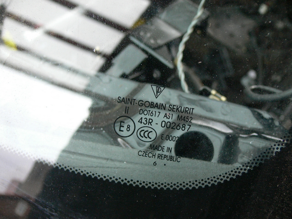 SZYBA czołowa przednia Porsche Cayman 987 2006r