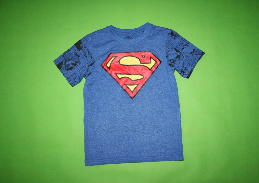 TU modna koszulka bluzka SUPERMAN 128