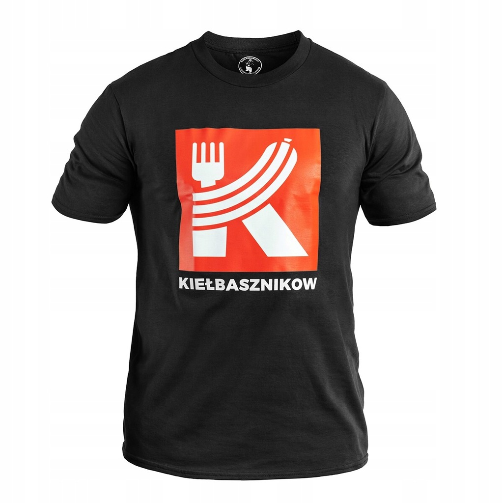 Koszulka T-shirt Kałdun Kiełbasznikow - Czarna 3XL