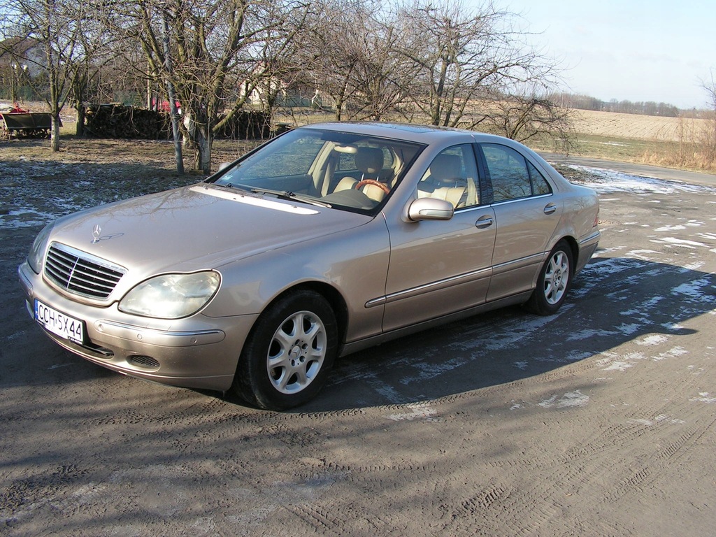 samochód osobowy mercedes S 320, W220, 2001 8095108238