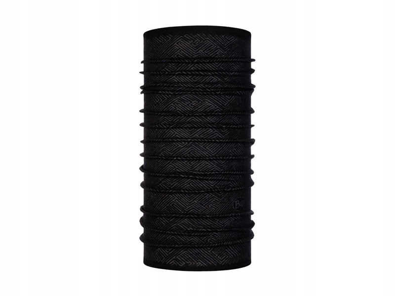 KOMIN CHUSTA BUFF MERINO LIGHTWEIGHT TOLUI BLACK